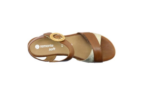 Remonte D2L50-24 sandál hnědá - Image 4